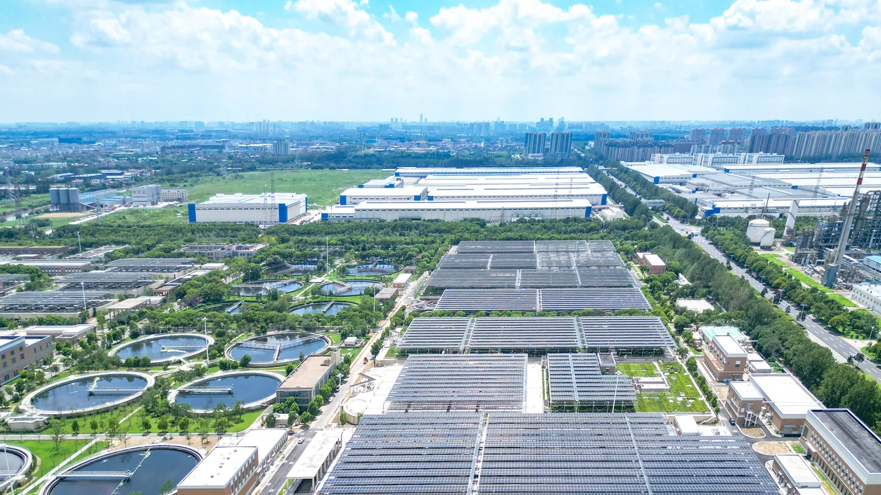 Changzhou Jiangbian WWTP Phase V Expansion (200,000 m³/d added; 700,000 m³/d total)