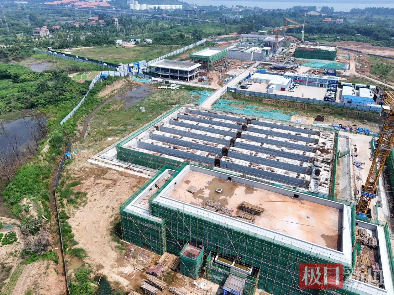 Wuhan Zuoling No.2 WWTP, Phase I (65,000 m³/d, under construction)