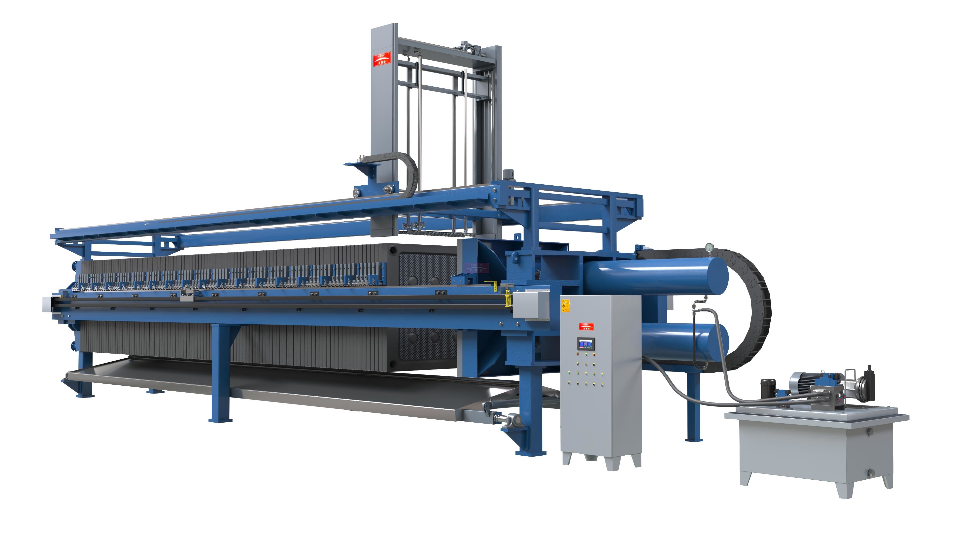 Membrane filter press