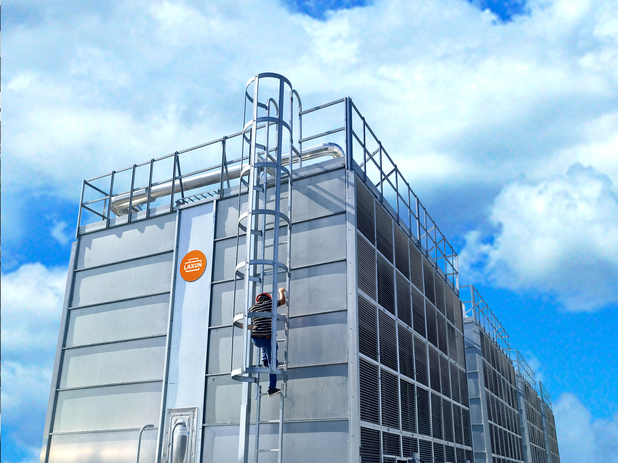 Cooling towers (crossflow / counterflow / closed circuit / spray)